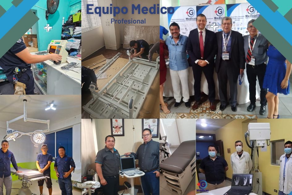 Equipo GMedical instalando equipo médico en hospitales de Guatemala